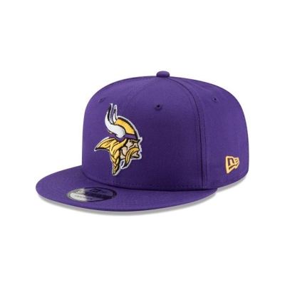 Minnesota Vikings Gorra | New Era NFL Basic 9fifty Snapback Cap Mexico - Morados